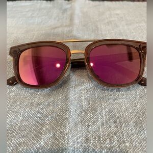 Maui Jim “Relaxation Mode” sunglasses brown/ pink mirror polarized